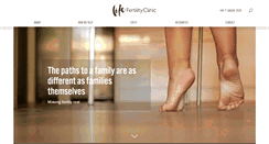 Desktop Screenshot of lifefertility.com.au